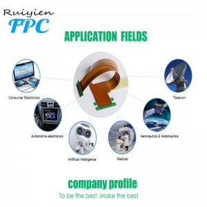 Ruiyien PCB, Kameramodul FPC FPC Polyimid Film Electronic Application FPC Flachkabel flexible gedruckte Schaltung