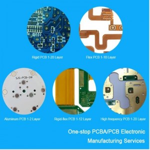 Elektronische Platine China PCBA Hersteller flexible gedruckte Schaltung
